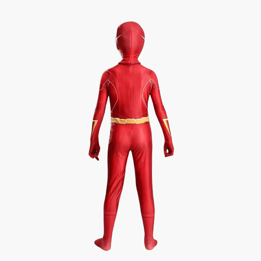 Costume de Flash enfant vue de dos