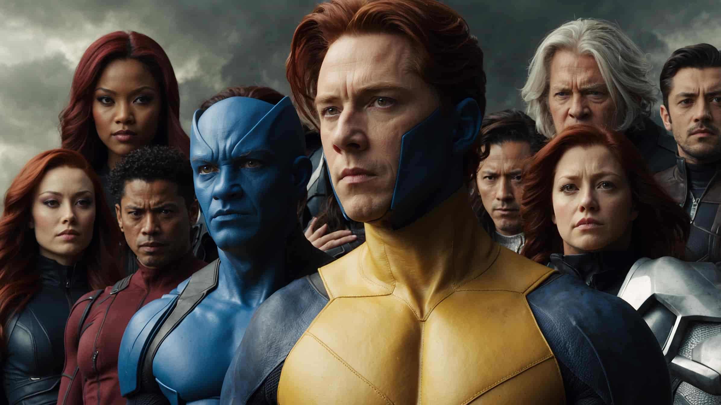 Les X men de Marvel