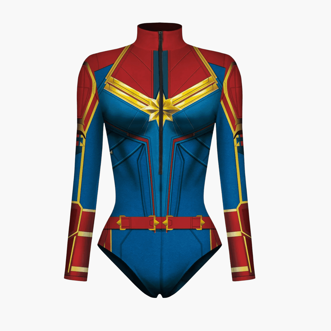 Bodysuit de Captain Marvel vue de face