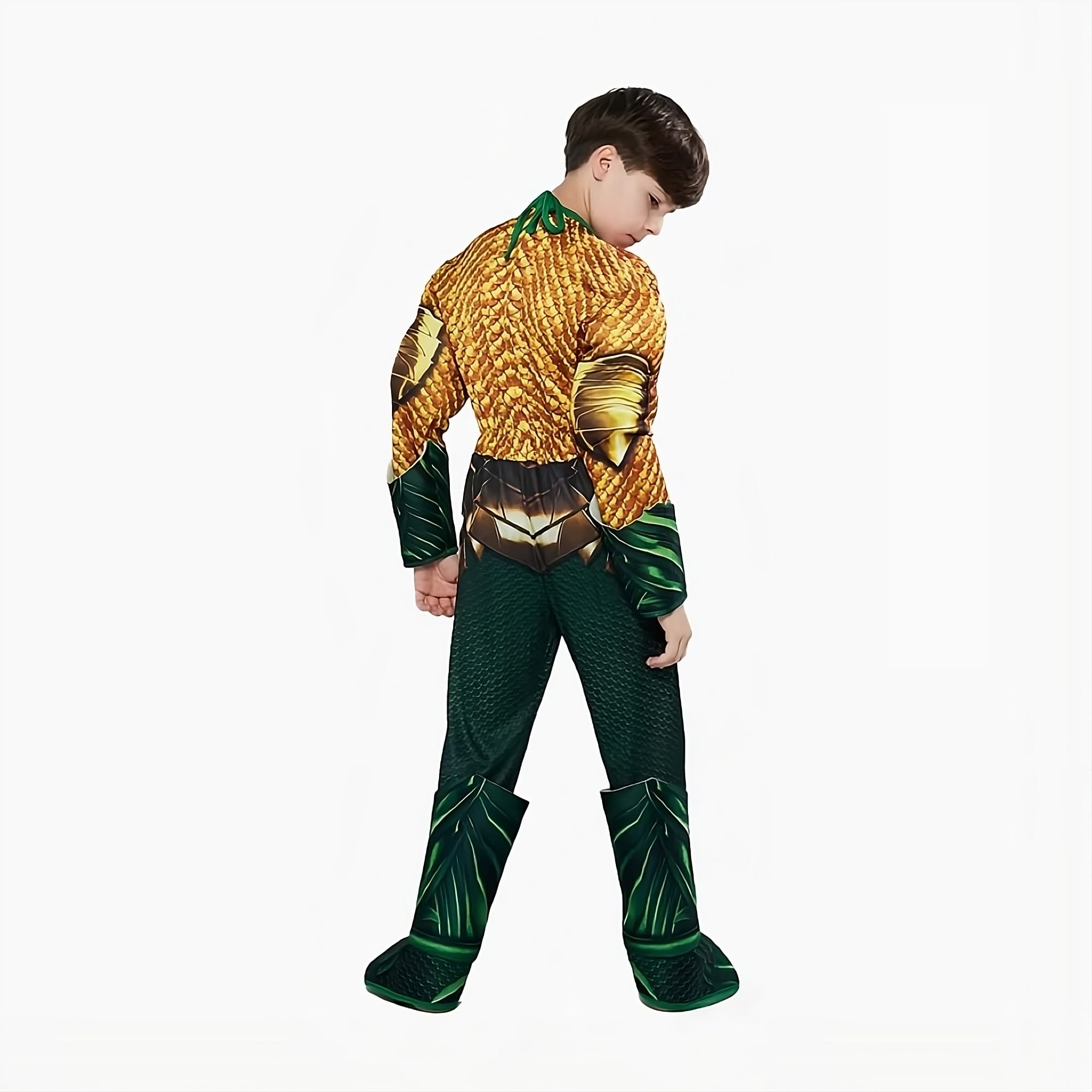 Costume Aquaman pour enfant en vue de dos