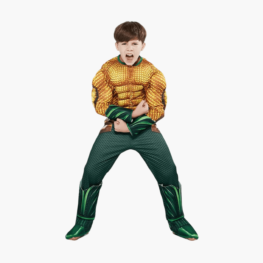 Costume Aquaman pour enfant en vue de face