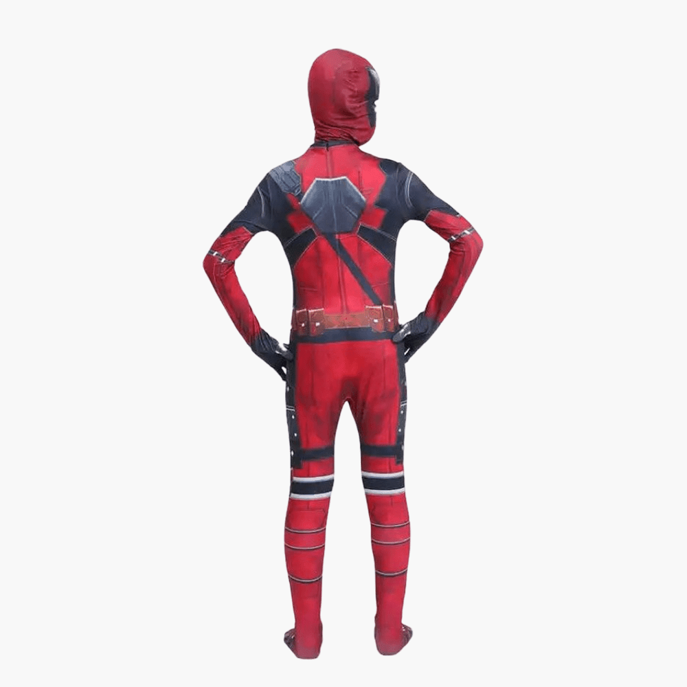 Costume de Deadpool enfant vue de dos