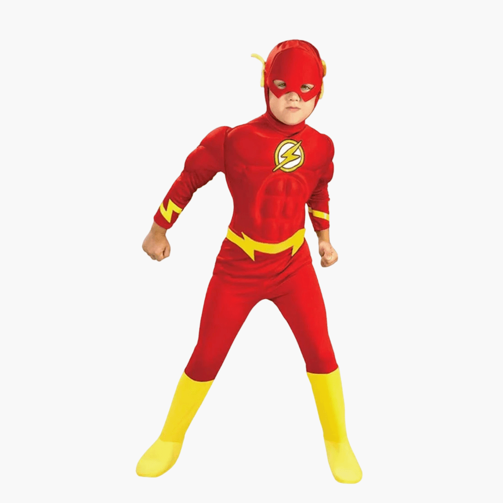 Costume de flash pour enfant vue de face