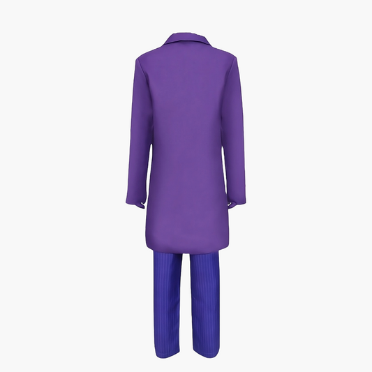 Le costume du Joker pour enfant avec la veste vue de dos