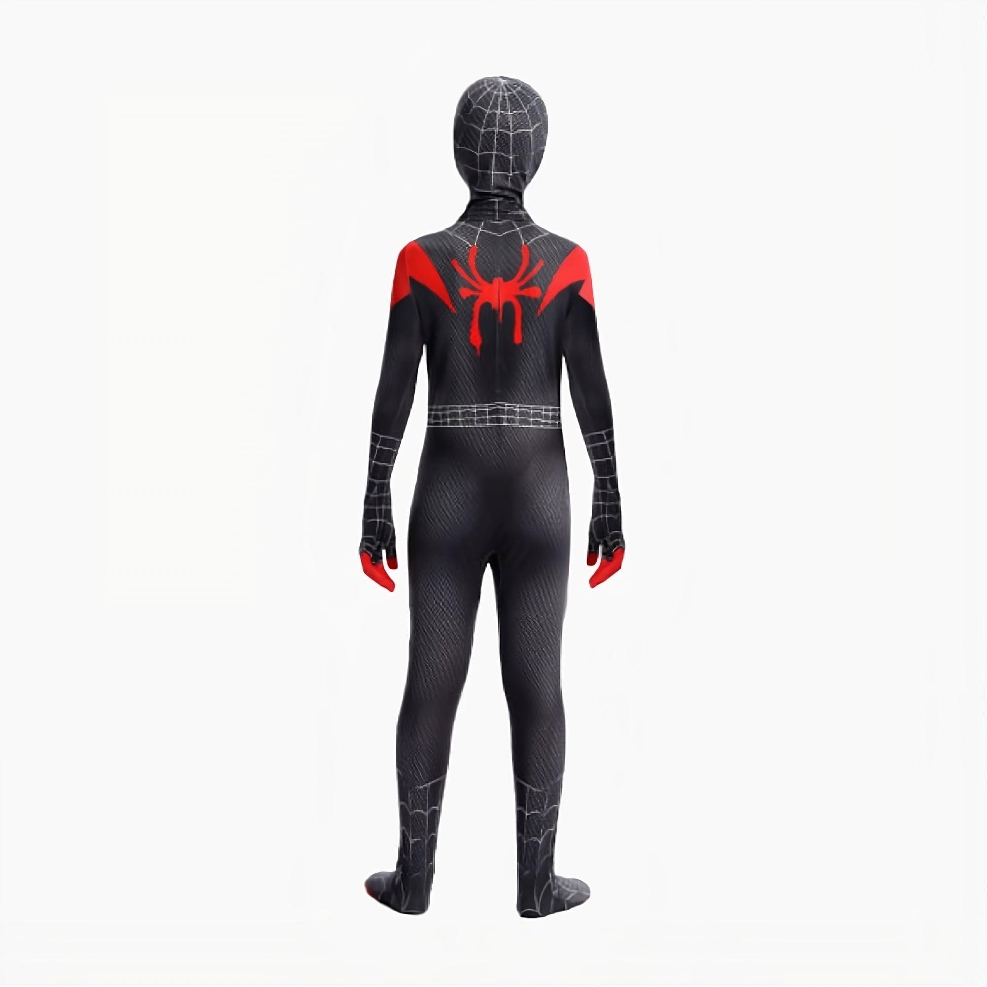 Costume de Spiderman Miles Morales pour enfant vue de dos