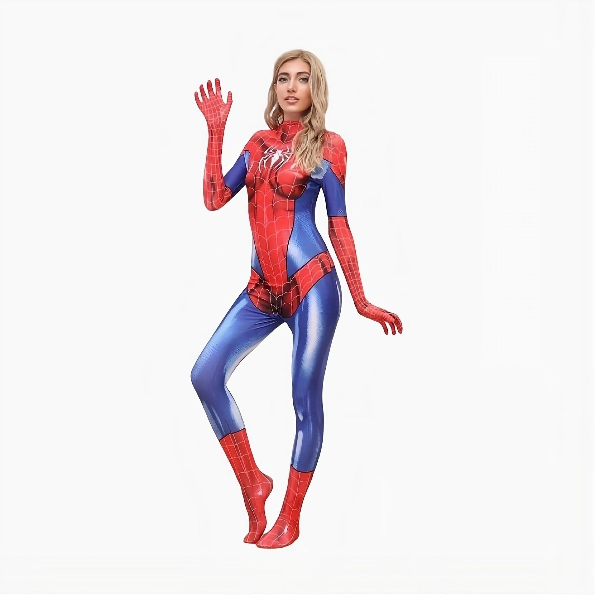 Female Spider costume Spiderman 155 CM - Main Image