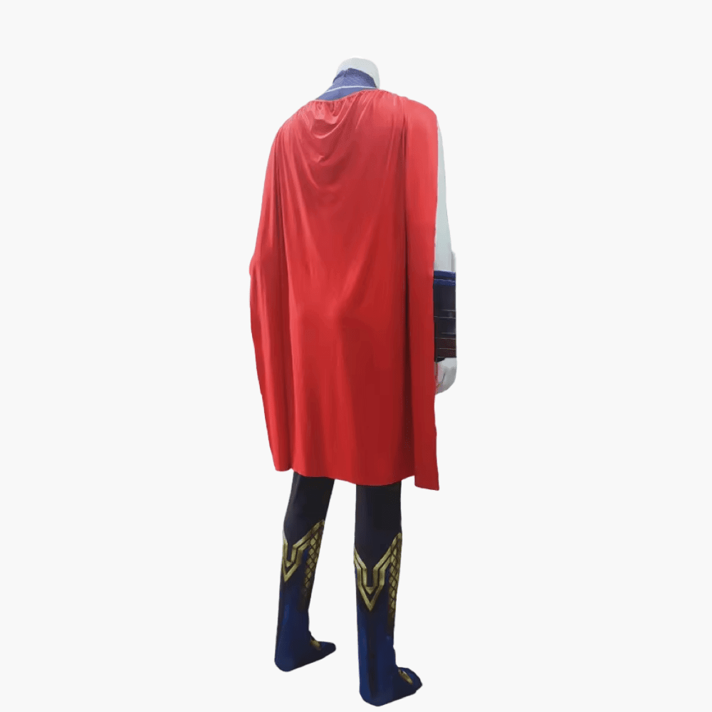 Costume de Thor de dos sur le côté