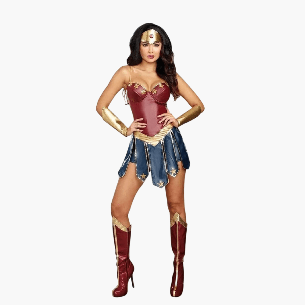 Costume de Wonder Woman de face