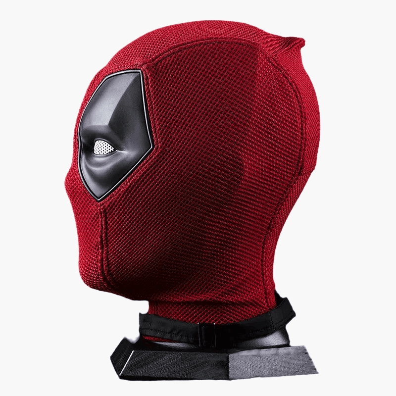 Masque de Deadpool sur le côté gauche