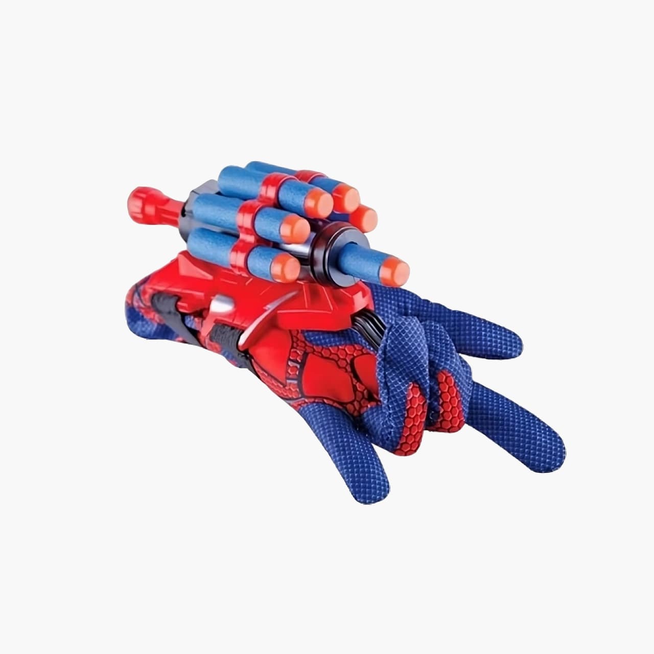 Le gant de spiderman prêt à tirer